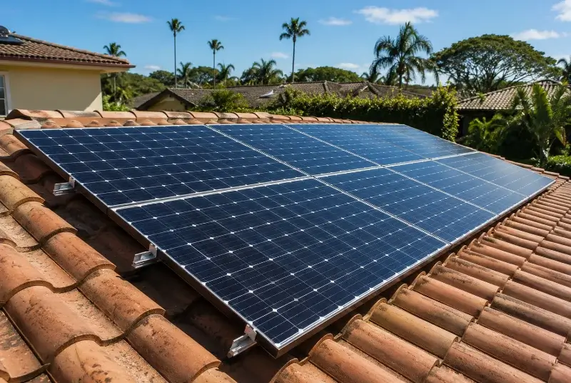Installation de panneaux solaires à Domarin