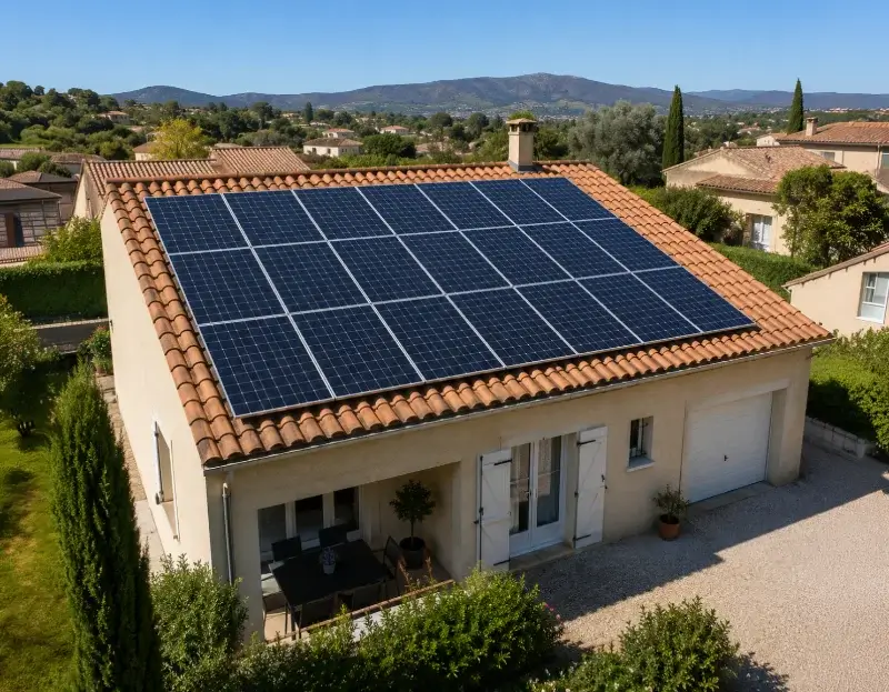 Prime à l'autoconsommation panneaux solaires Domarin — aide financière de l'État